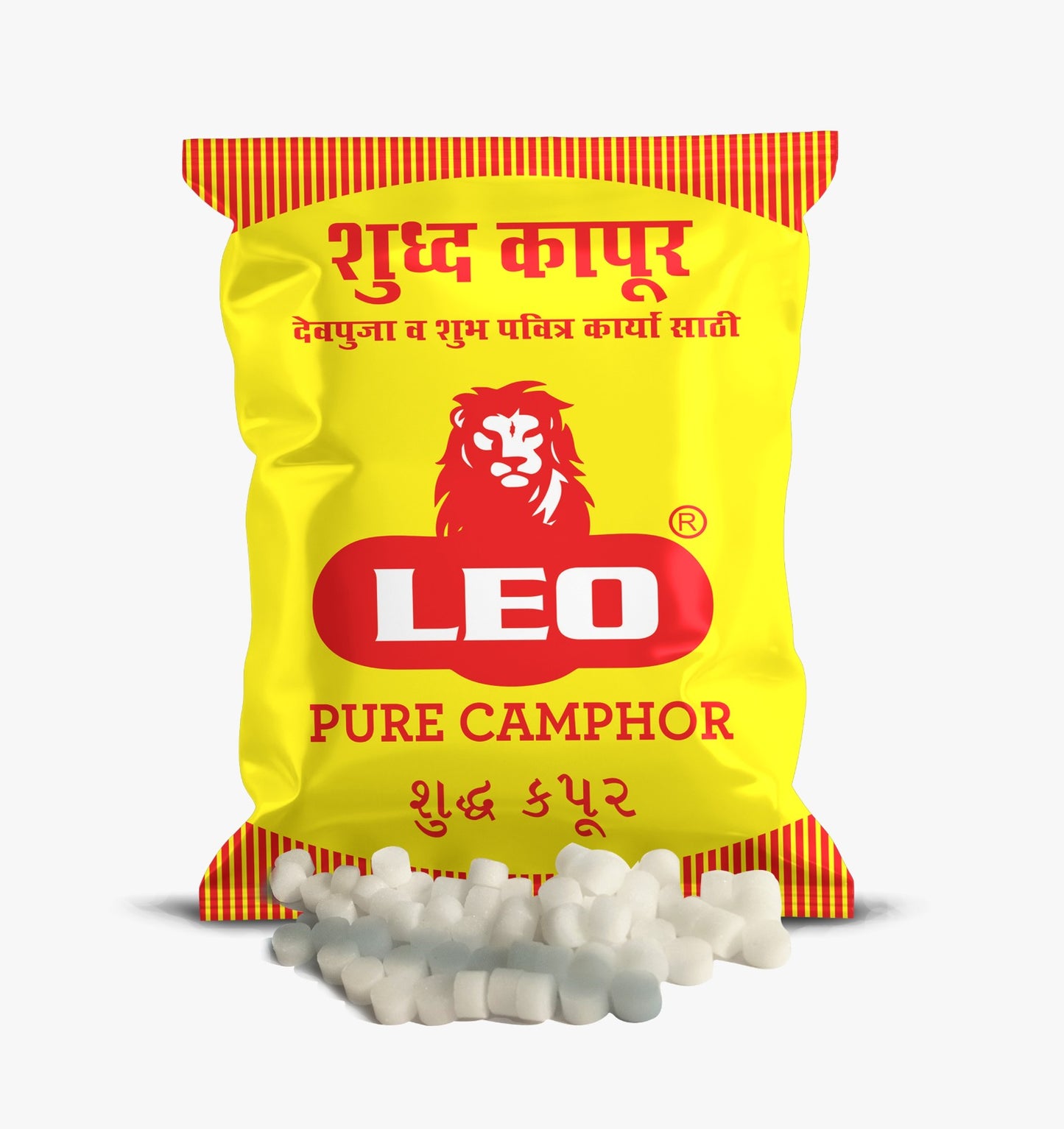 LEO Pure Camphor Tablets – 250g Jar Pack